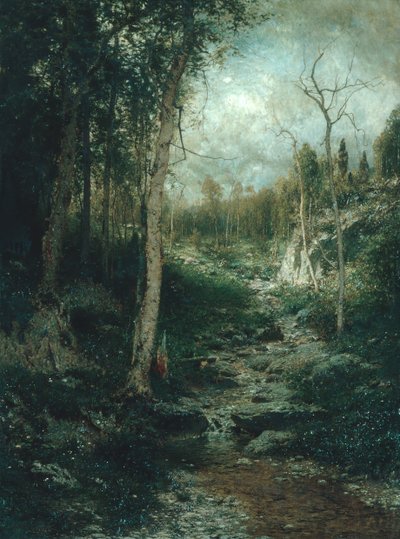 1881年的旧时空地。 作者 亚历山大·赫尔维格·怀恩特
