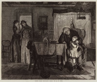 Tennyson&39;Dora&39;的场景 作者 亚历山大·霍恩洛厄·伯尔