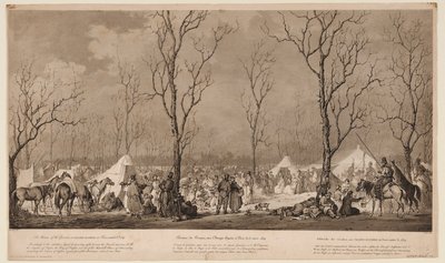 1814年3月，在巴黎香榭丽舍大街上的哥萨克人的野兽，1814年 作者 亚历山大·伊万诺维奇·绍尔维德