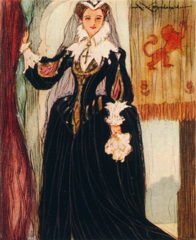 苏格兰女王玛丽（Mary，Scots Queen），1542-1587年，1937年 作者 亚历山大·麦克唐纳