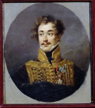 亚历山大·奥尔苏菲耶夫伯爵（1790-1853）的肖像。 （亚历山大·奥尔苏菲耶夫伯爵的肖像）。 亚历山大·莫利纳里 (Alexander Molinari, 1772-1831) 绘画，布面油画 作者 亚历山大·莫里纳里