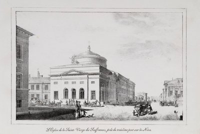 悲哀之人的欢乐教堂，1820年代圣彼得堡系列景观 作者 亚历山大·普拉查特