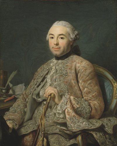 男爵Neubourg-Cromière，c.1756 作者 亚历山大·罗斯林