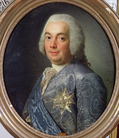 亨利·莱昂纳德·贝尔坦 (Henri-Léonard Bertin) (1720 -92)，布尔代耶伯爵，财政部长 作者 亚历山大·罗斯林
