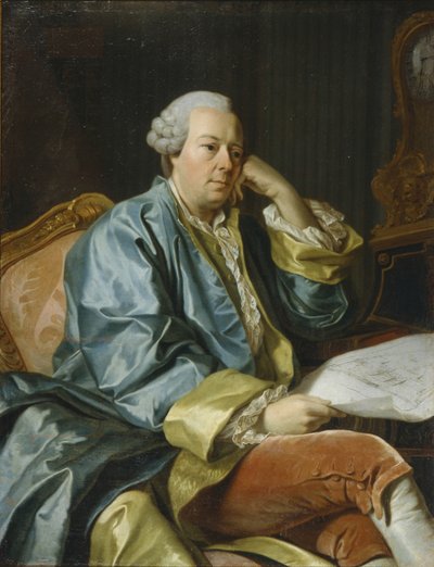 1770年代伊万·伊万诺维奇·贝茨科伊的肖像1704-1795 作者 亚历山大·罗斯林