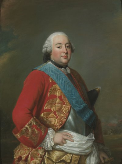路易-菲利普一世（1725-1785），奥尔良公爵的肖像，由罗斯林，亚历山大（Alexandre）（1718-1793）绘制。布面油画，约1770年。尺寸：116x88厘米。斯德哥尔摩国家博物馆 作者 Alexander Roslin
