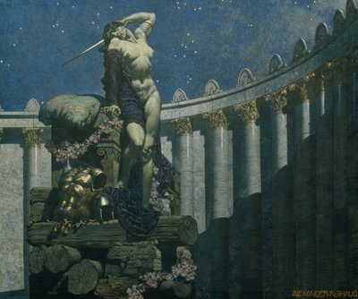 Dido At The Stake, 1935. 作者 亚历山大·罗特格