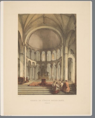 马斯特里赫特 Onze-Lieve-Vrouwe-Basiliek 的内部结构
马斯特里赫特 Notre-Dame 教堂唱诗班（文物标题）
林堡十一世纪至十三世纪的古建筑遗迹（系列标题） 作者 Alexander Schaepkens