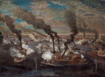 Great Naval Battle at Memphis, Tennessee 作者 亚历山大·辛普洛
