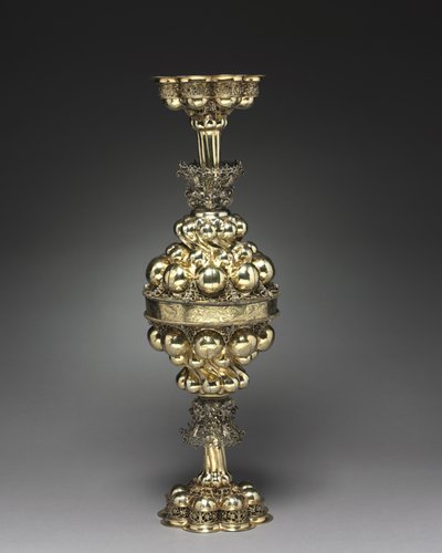 双重高脚杯，c.1614-1632 作者 亚历山大·特雷加特