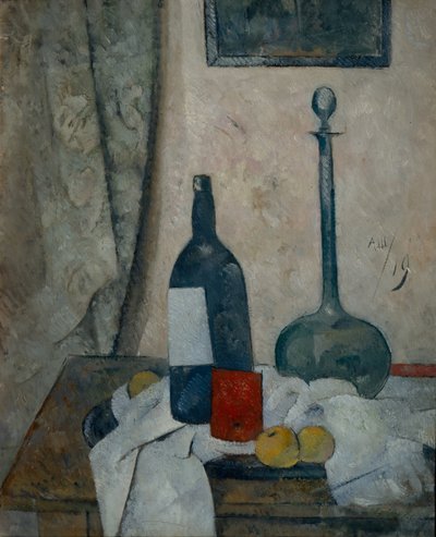 静物，1919年 作者 亚历山大·瓦西里耶维奇·舍甫琴科