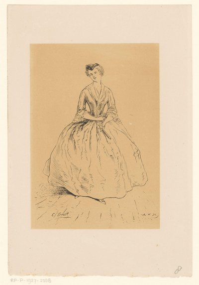 年轻女子
恋爱中的 Brechje 作者 Cornelis Troost