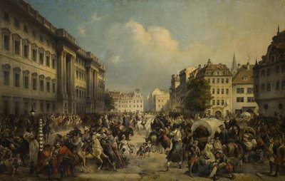 1849年10月，俄国军队占领柏林，1849年10月 作者 亚历山大·冯·科泽布