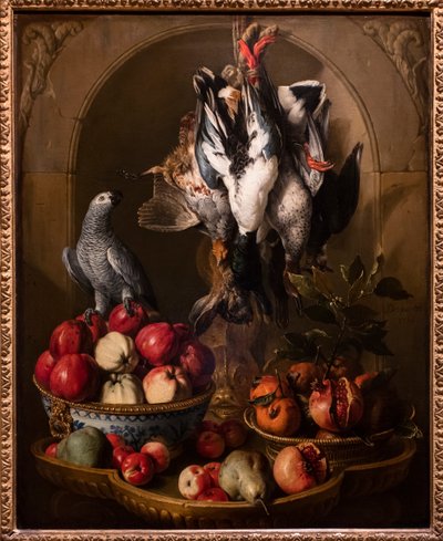 有猎物奖杯的静物 作者 亚历山大·弗朗索瓦·德斯波特
