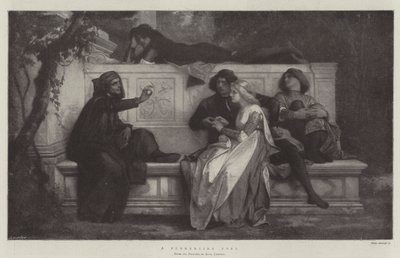 佛罗伦萨诗人 作者 亚历山大·卡巴内尔（Alexandre Cabanel）