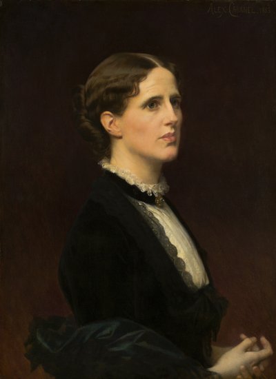 乔治娜·舒勒，1883年 作者 Alexandre Cabanel