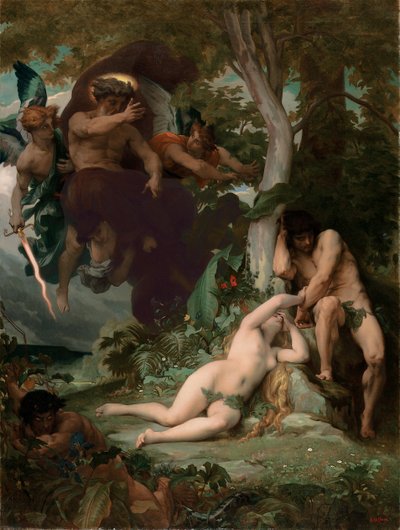 失乐园，1867年 作者 亚历山大·卡巴内尔（Alexandre Cabanel）