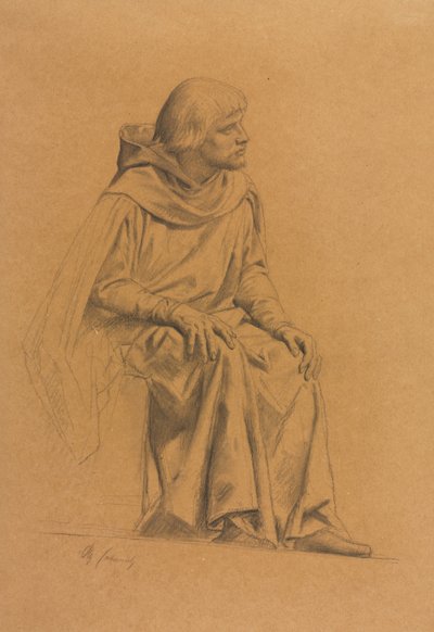 正义时期的圣路易斯c。 1875年。 作者 亚历山大·卡巴内尔（Alexandre Cabanel）