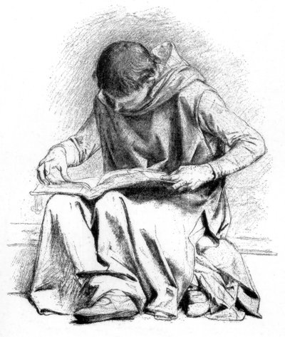 圣路易斯万神殿教育研究，c1880-1882。 作者 亚历山大·卡巴内尔（Alexandre Cabanel）