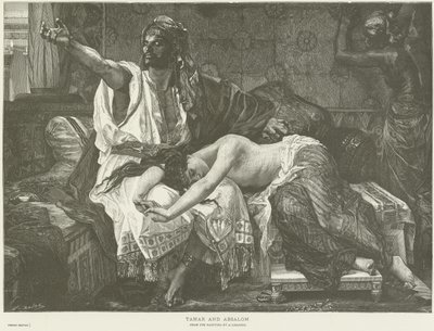 添马舰和押沙龙 作者 亚历山大·卡巴内尔（Alexandre Cabanel）