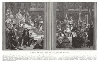 圣路易统治，或他的伟大作品 作者 亚历山大·卡巴内尔（Alexandre Cabanel）
