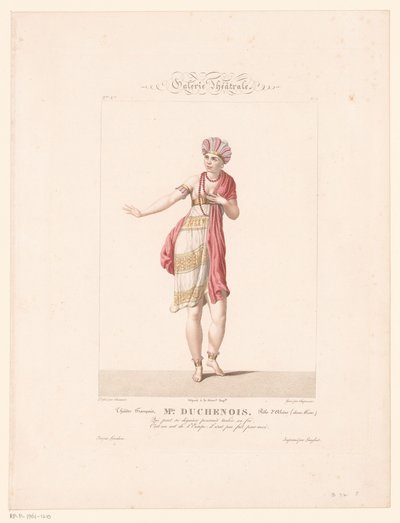 Duchenois 夫人扮演 Alzire 时的肖像
Duchenois 夫人。Rôle d