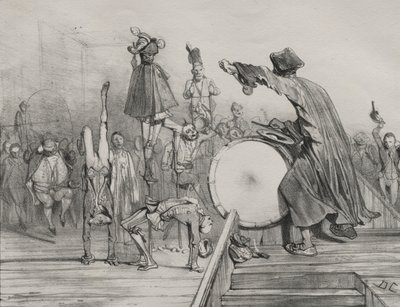 大不倒翁！，1830年至1831年。 作者 亚历山大·加布里埃尔·戴尚