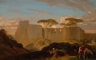 好撒玛利亚人》，约 1842 年（布面油画） 作者 亚历山大·加布里埃尔·戴尚