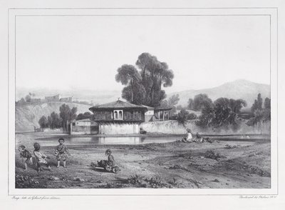 土耳其营房，1823-60。 作者 亚历山大·加布里埃尔·戴尚