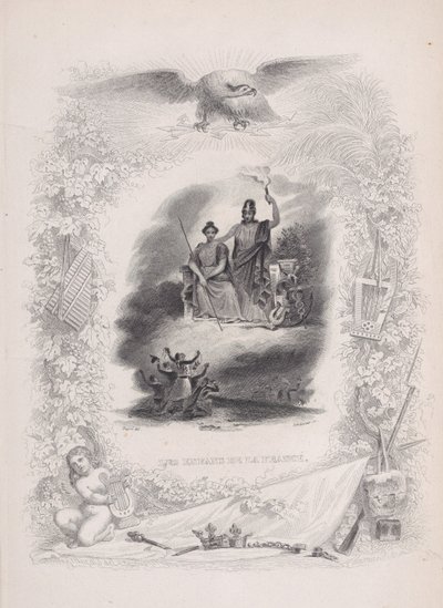 法国的孩子》，选自《贝朗热之歌》，1829年 作者 亚历山大·古斯塔夫·阿道夫·莱维塞尔