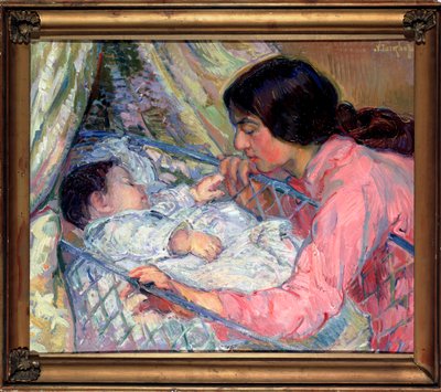 在The Cradle，19世纪末 -  20世纪初 作者 亚历山德罗维奇·塔霍夫