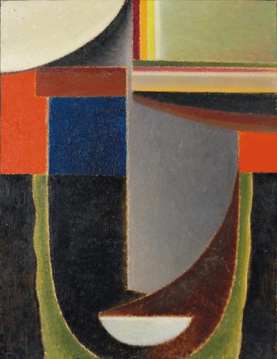 摘要负责人：Andante；抽象头：安达特（Andante），1933年 作者 阿列克谢·冯·贾伦斯基