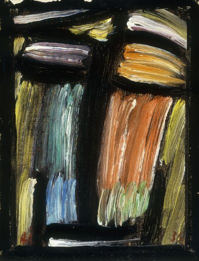 冥想，1936年 作者 阿列克谢·冯·贾伦斯基