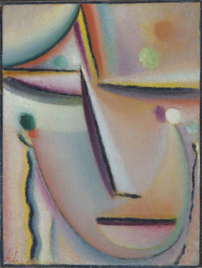 冥想 "祈祷 作者 Alexej von Jawlensky