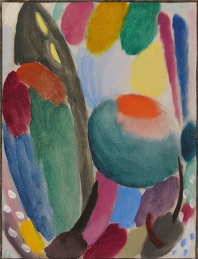 变化：芬芳和新鲜感（荷兰）。 1918年 作者 阿列克谢·冯·贾伦斯基