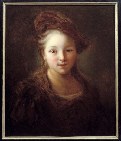 少女肖像。亚历克西斯-格里穆（Alexis Grimou，1680-1740 年）创作，约 1720 年。亚眠，皮卡第博物馆 - 少女肖像。让-亚历克西斯-格里穆（1680-1740 年）的画作，约创作于 1720 年。法国亚眠皮卡第博物馆 作者 亚历克西斯·格里穆