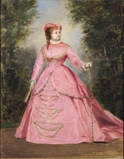 Hortense Schneider（1838-1920）1868 作者 亚历克西斯·约瑟夫·佩里尼翁