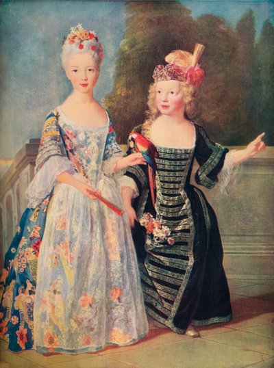 De Bethisy小姐和她的兄弟》，约1715年，1911年 作者 不明
