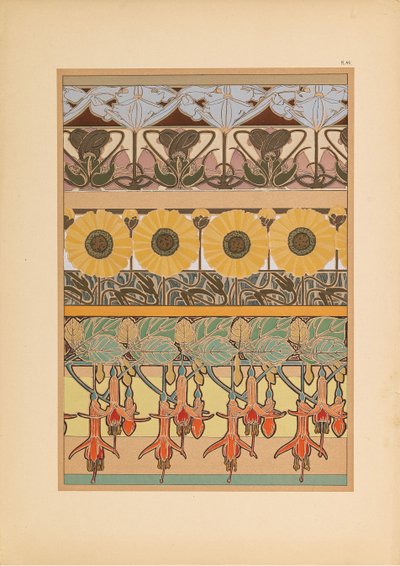 装饰性文件，1902年。 作者 阿方斯·玛丽·穆夏