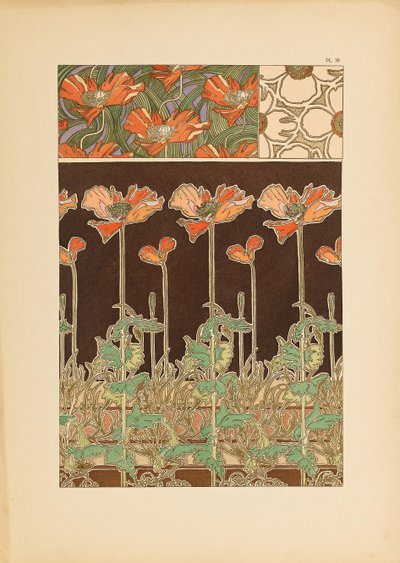 装饰性文件，1902年。 作者 阿方斯·玛丽·穆夏
