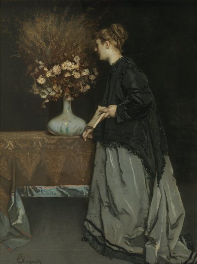 秋天的花朵 作者 Alfred Emile Stevens