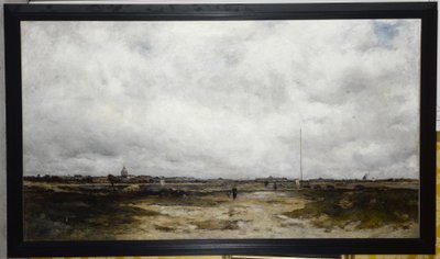 香榭丽舍大街，1878 年展览后，约 1882 年（布面油画） 作者 阿尔弗雷德·卡西尔