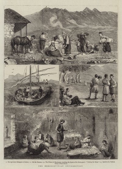 黑塞哥维那的起义 作者 Alfred Chantrey Corbould