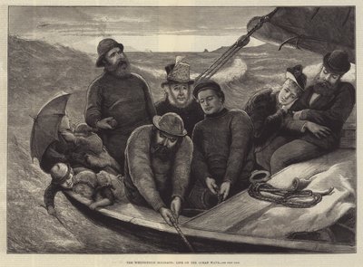 Whitsuntide假期，海浪生活 作者 Alfred Edward Emslie