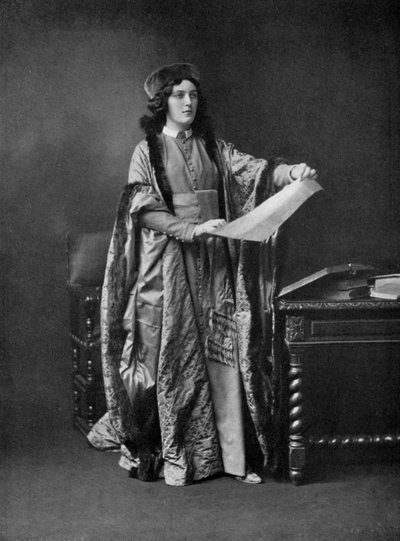 艾米·布兰登·托马斯（Amy Brandon Thomas），1890-1974年，英国女演员，1911-1912年。 作者 阿尔弗雷德·埃利斯和沃勒里