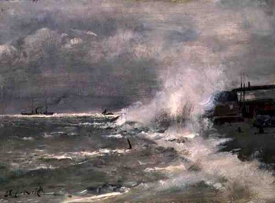 勒阿弗尔 作者 阿尔弗雷德·埃米尔·史蒂文斯（Alfred Emile Stevens）