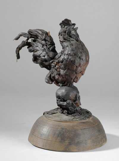 山姆-威尔逊壁炉的9个模型之一，约1908-14年（石膏和虫胶）（另见876021）。 作者 阿尔弗雷德·吉尔伯特