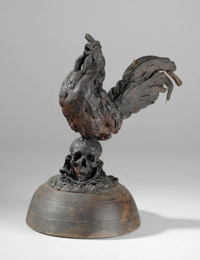 山姆-威尔逊壁炉的9个模型之一，约1908-14年（石膏和虫胶）（另见876021）。 作者 阿尔弗雷德·吉尔伯特