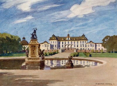 Drottningholm宫，斯德哥尔摩 作者 阿尔弗雷德·希顿·库珀