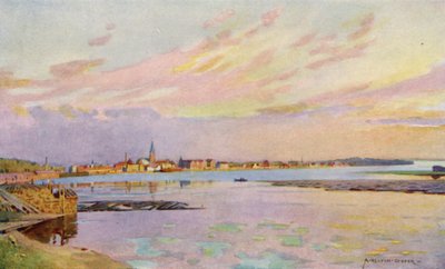 Lulea，拉普兰，铁矿石的出口港 作者 阿尔弗雷德·希顿·库珀
